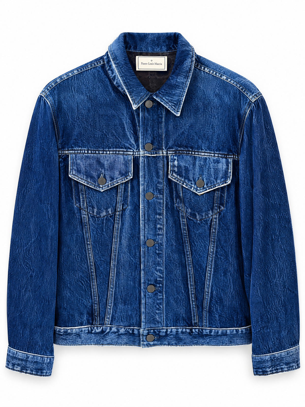 Giacca con zip - Denim