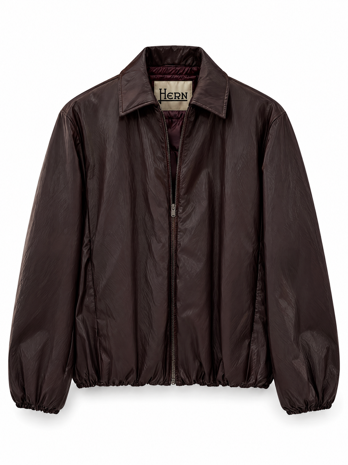 Glatte Nylonjacke